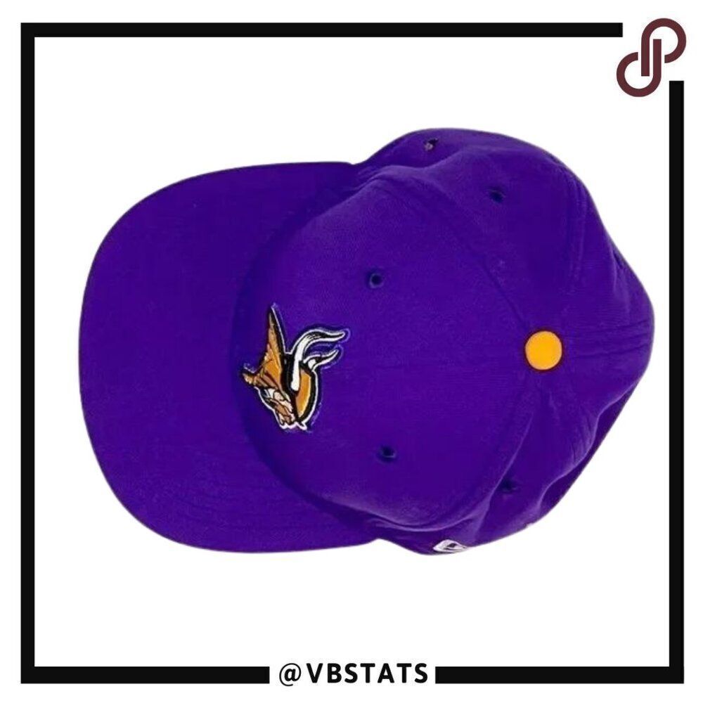 6 3/8" NFL Minnesota Vikings Purple Ball Cap